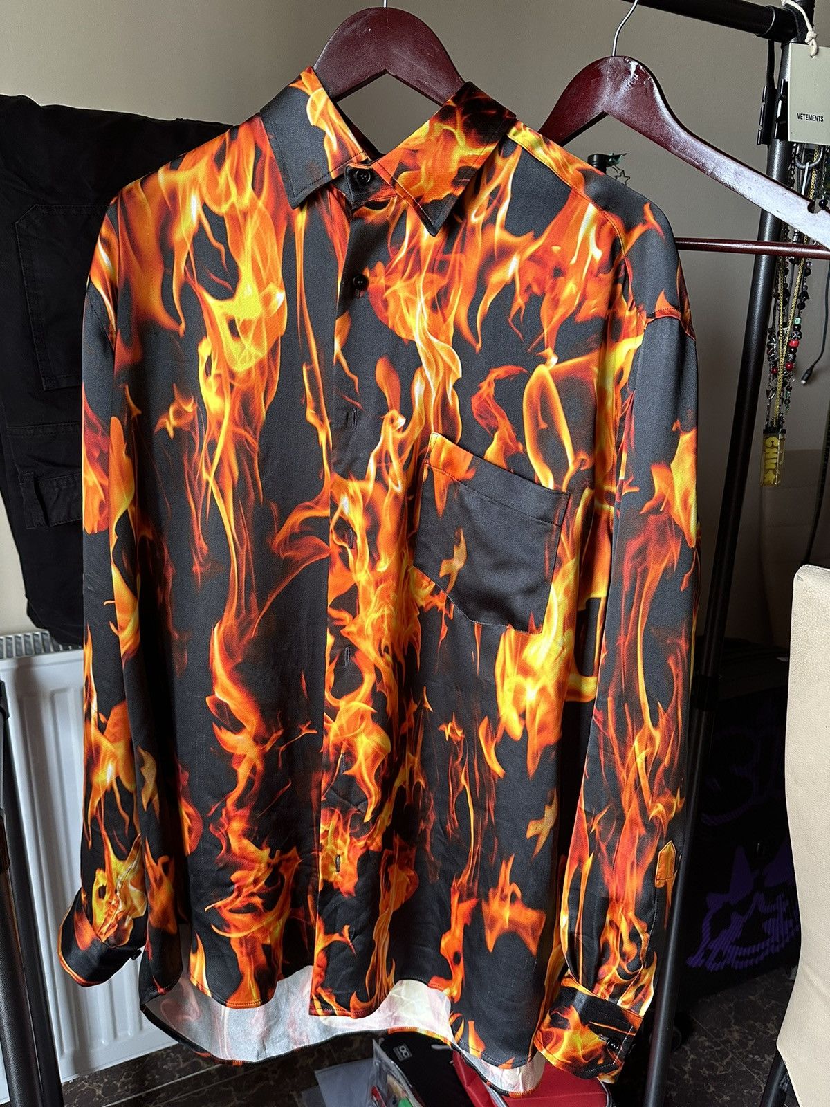 Vetements Vetements - fire print Size US S / EU 44-46 / 1 - 2 Thumbnail