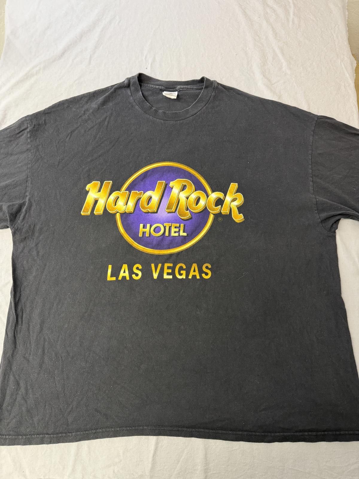 Hard Rock Cafe Y2K Hard Rock Hotel T-shirt Las Vegas Casino Tee XXL Size US XXL / EU 58 / 5 - 1 Thumbnail
