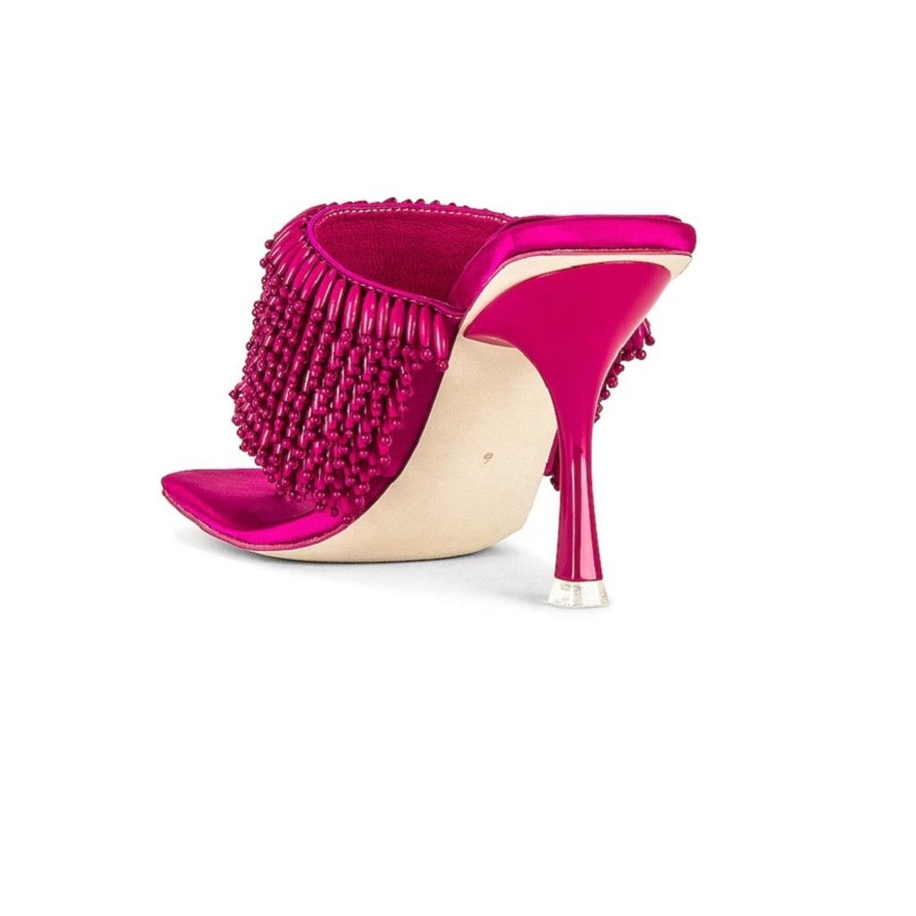 Jeffrey Campbell Jeffrey Campbell Shake- it Heeled Sandal, Size: 7.5 Size US 7.5 / IT 37.5 - 5 Thumbnail