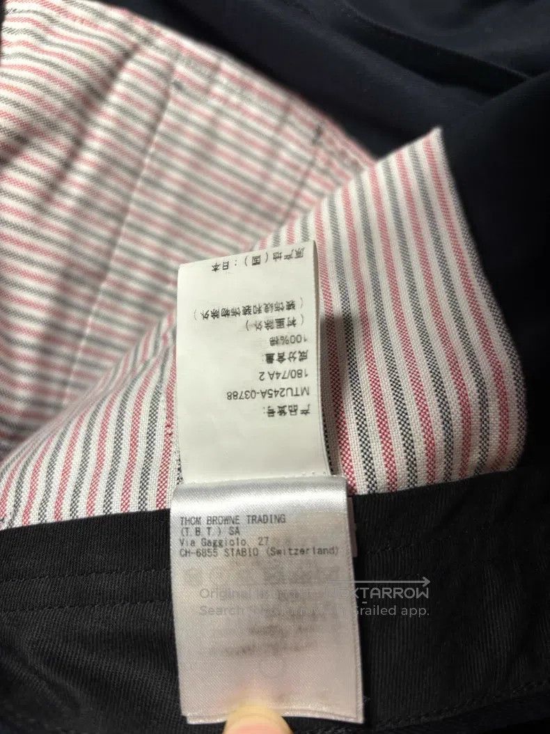 Thom Browne Thom Browne size 2 Casual Pants, Navy Blue Size US 30 / EU 46 - 6 Thumbnail