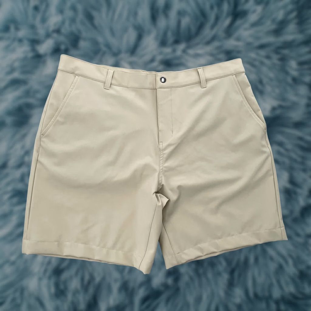 Vintage State & Liberty Shorts Adult 40 Beige Performance Chino Short 4-Way Stretch Mens Size US 40 / EU 56 - 1 Thumbnail