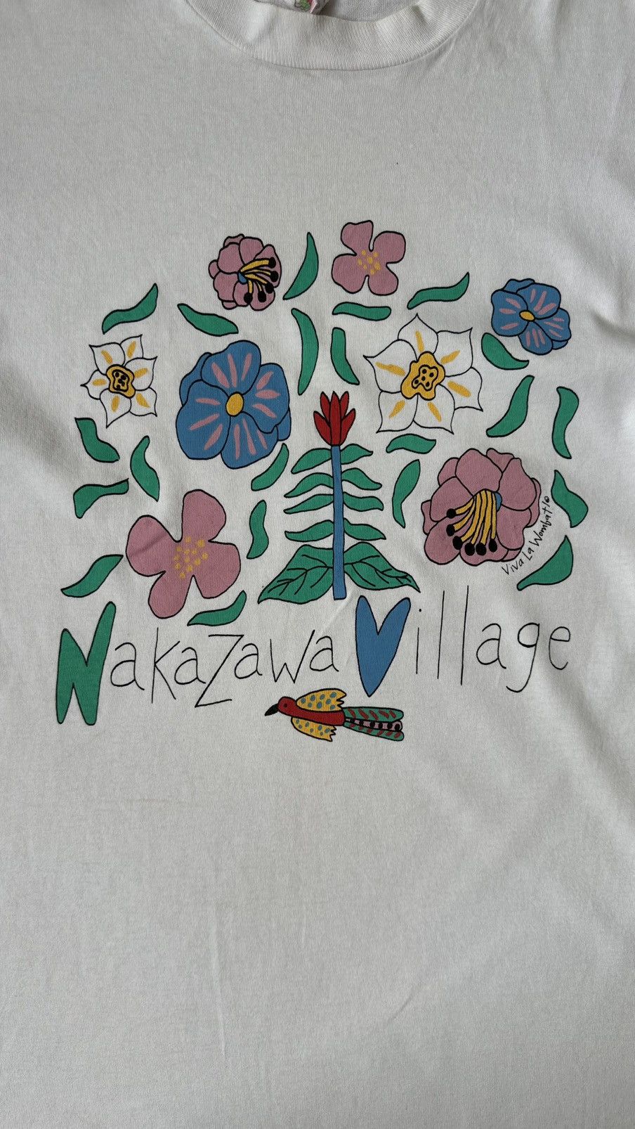 Vintage VINTAGE NAKAZAWA VILLAGE POP ART TEE Size US M / EU 48-50 / 2 - 2 Thumbnail