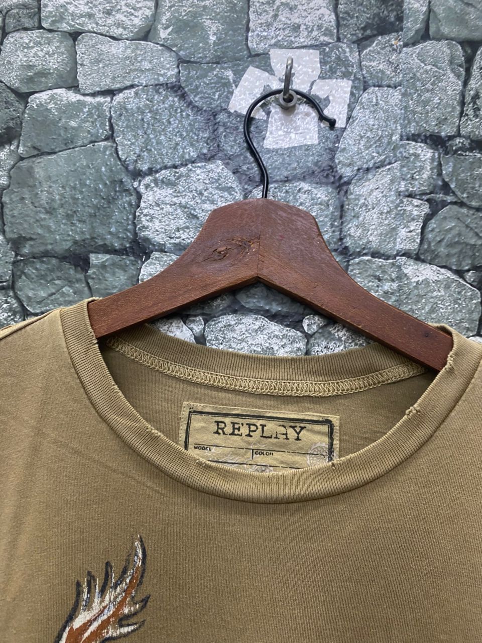 Replay Vintage Replay Skulls Designer Tshirt Size US M / EU 48-50 / 2 - 7 Thumbnail