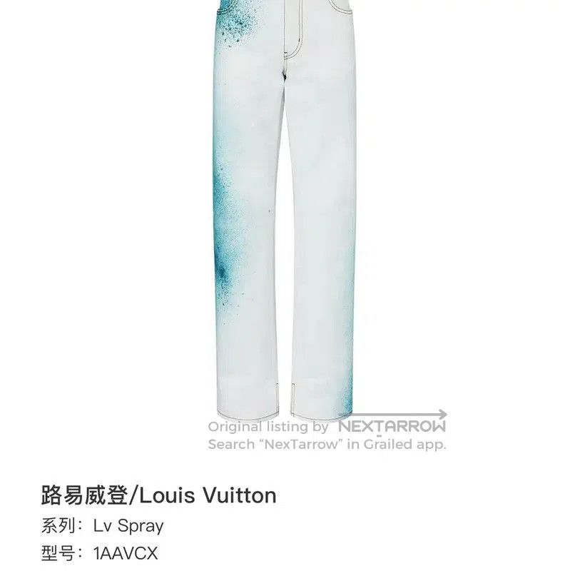 Louis Vuitton Louis Vuitton White Casual Pants for Men . Size US 30 / EU 46 - 6 Thumbnail