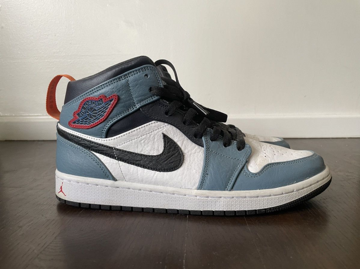 Facetasm × Jordan Brand × Nike Jordan 1 Mid Facetasm Size US 10 / EU 43 - 2 Thumbnail