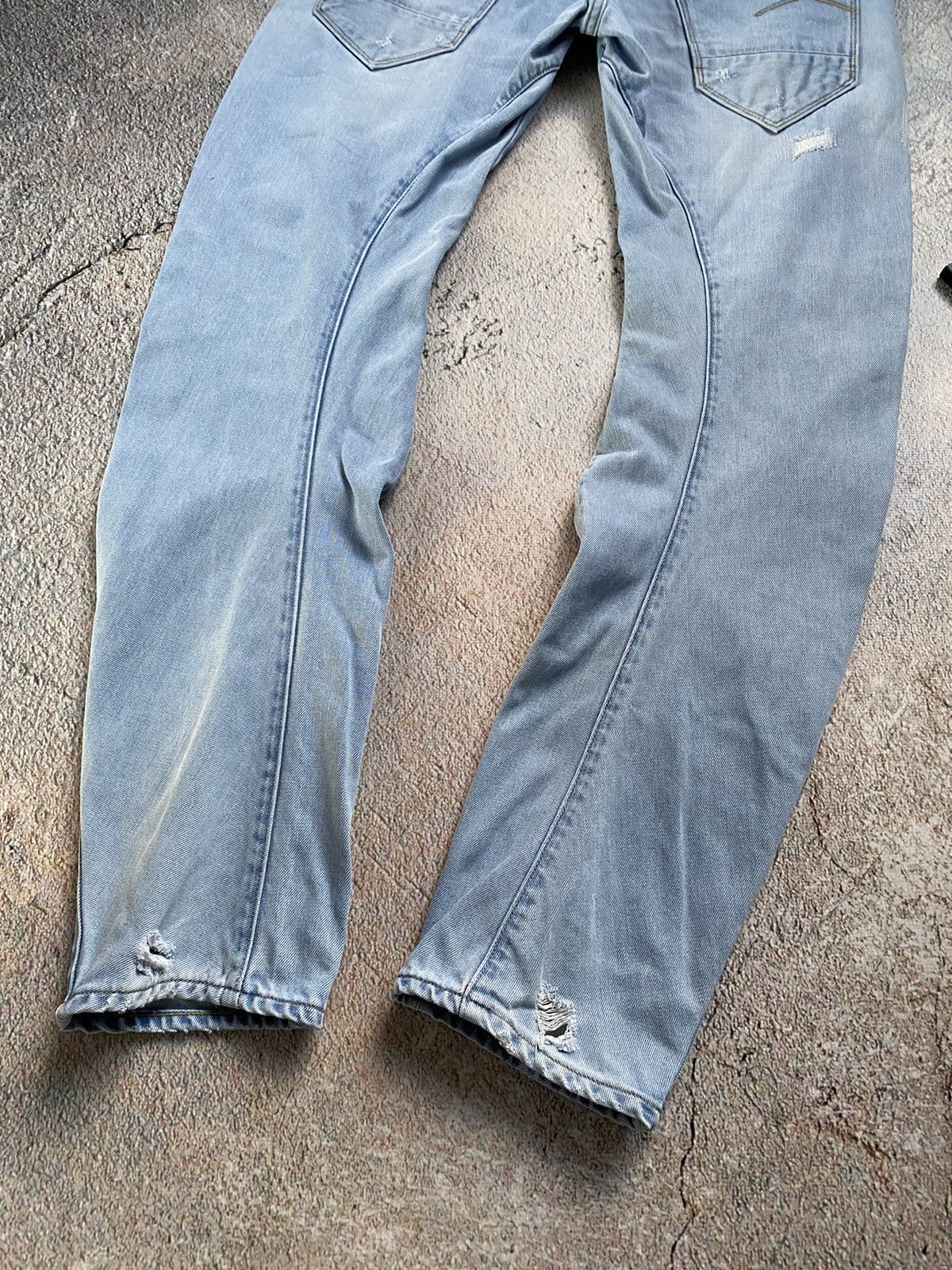 G-Star × Vintage Vintage G-star RAW ARC 30 slim Denim anatomical shape Size US 30 / EU 46 - 8 Thumbnail