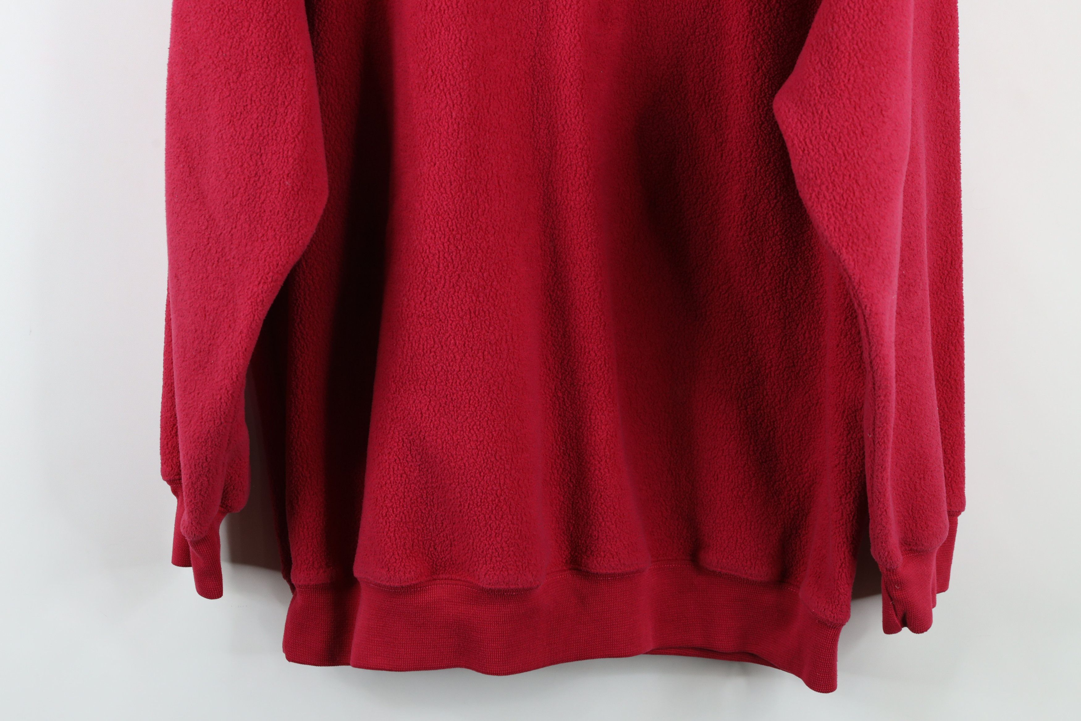 Vintage Vintage 90s Cotton Ginny Fleece Sweatshirt Pink USA Size XL / US 12-14 / IT 48-50 - 11 Thumbnail