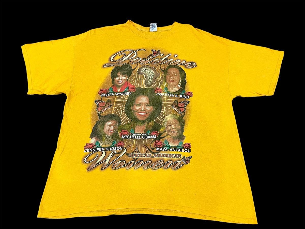 Band Tees × Vintage Vintage Women Of Great Positive Women Size US XL / EU 56 / 4 - 1 Thumbnail