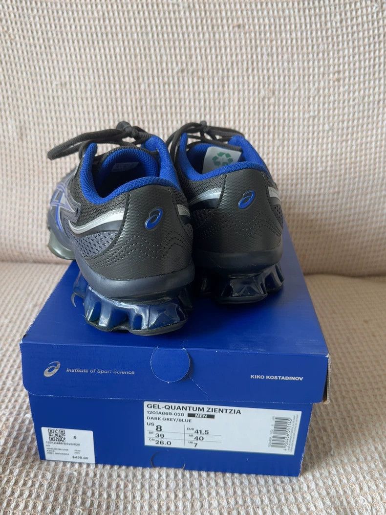 Kiko Kostadinov Kiko Kostadinov Asics Gel-Quantum Zientzia black and blue c Size US 8.5 / EU 41-42 - 5 Thumbnail