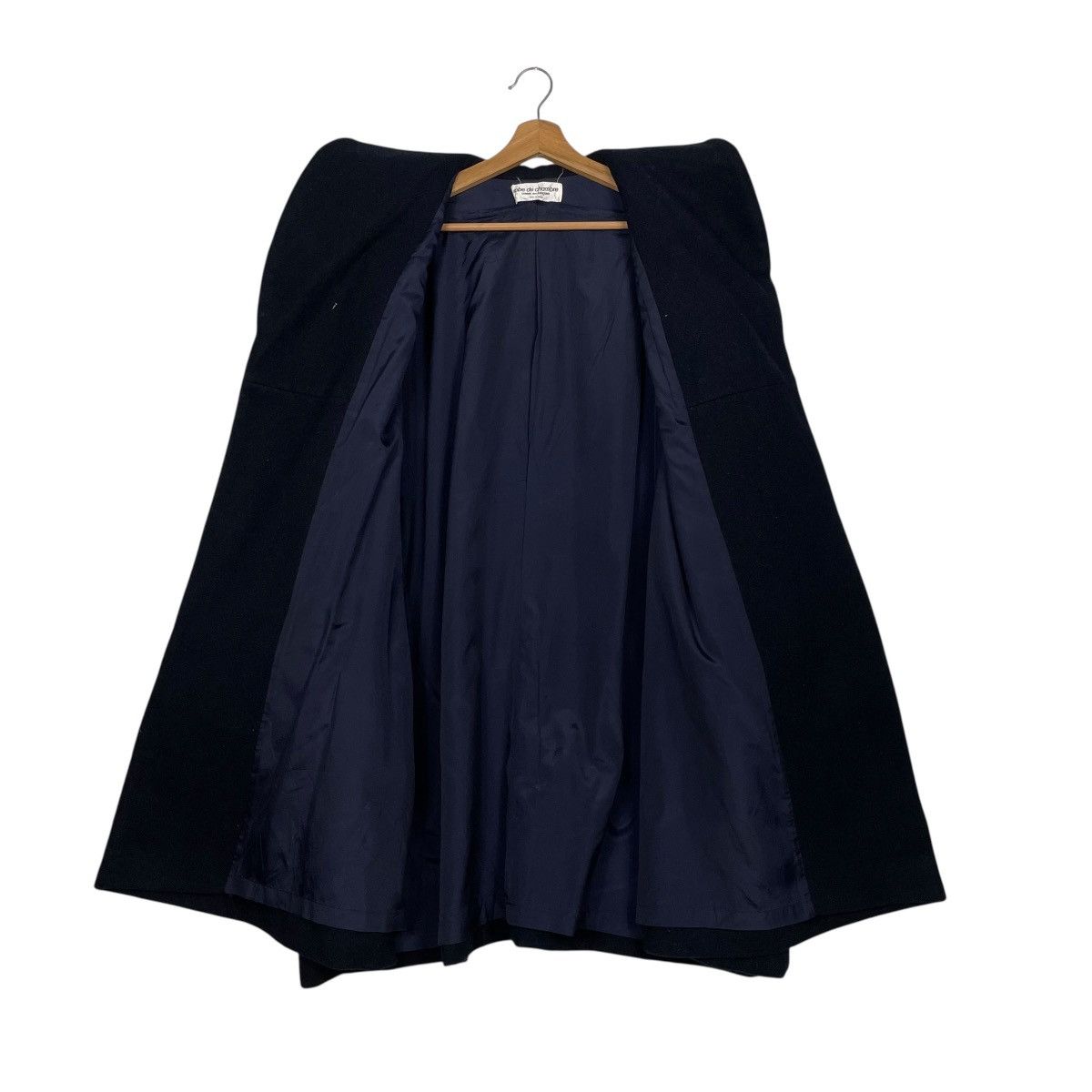 Comme des Garcons Vintage AD1996 Comme Des Garcons Robe De Chambre Overcoat Size L / US 10 / IT 46 - 12 Thumbnail
