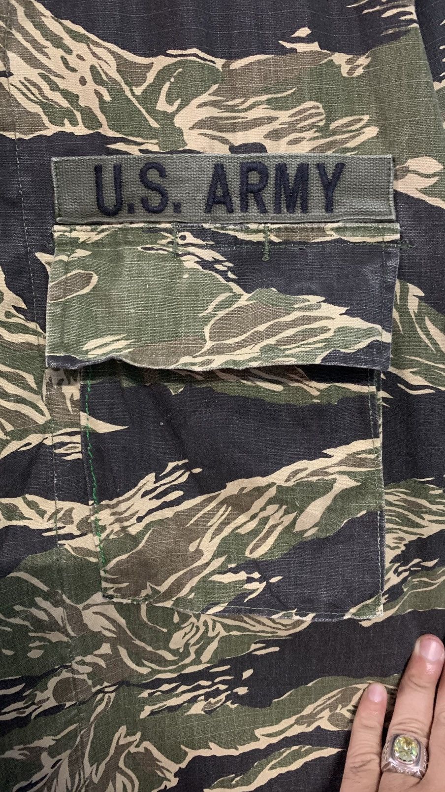 Vintage Coat Combat US Military Size US M / EU 48-50 / 2 - 3 Thumbnail
