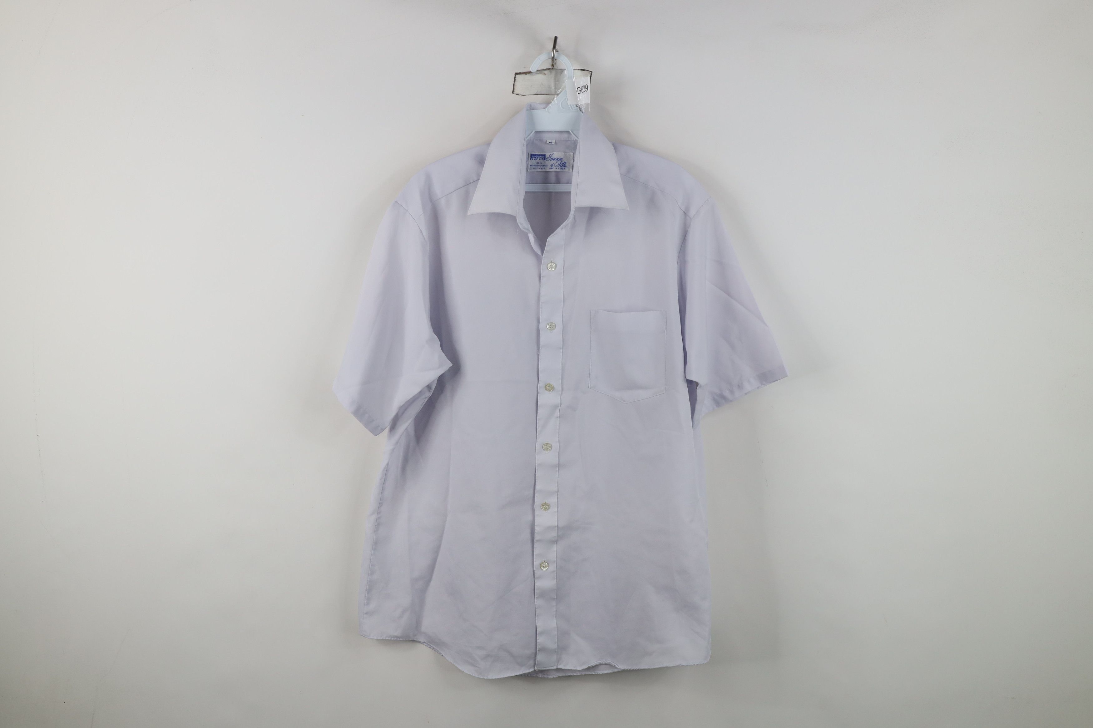Vintage Vintage 70s Streetwear Short Sleeve Collared Button Shirt Size US M / EU 48-50 / 2 - 1 Thumbnail