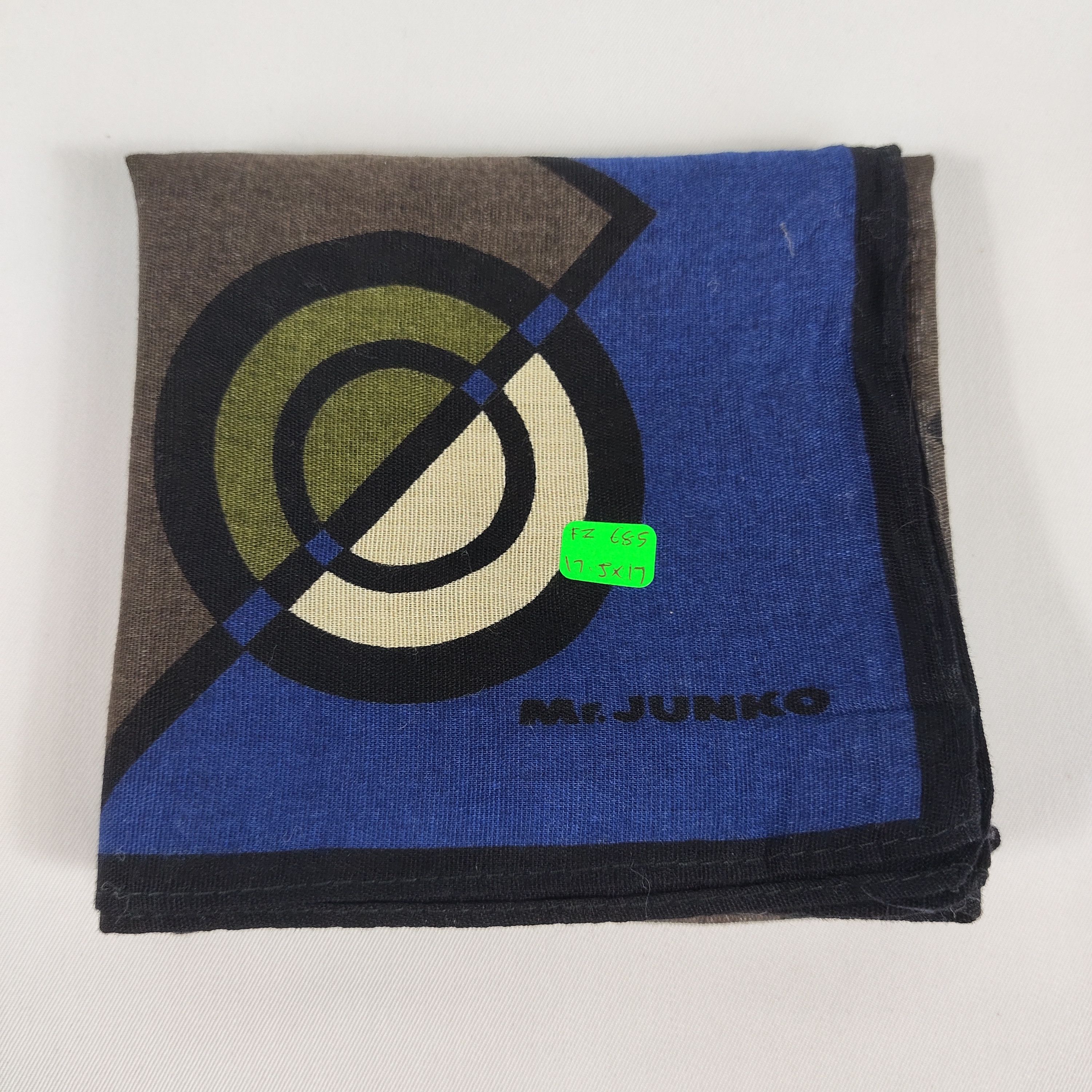 Mr. Junko × Vintage Mr Junko Handkerchief / Neckerchief / Bandana FZ685 Size ONE SIZE - 2 Thumbnail