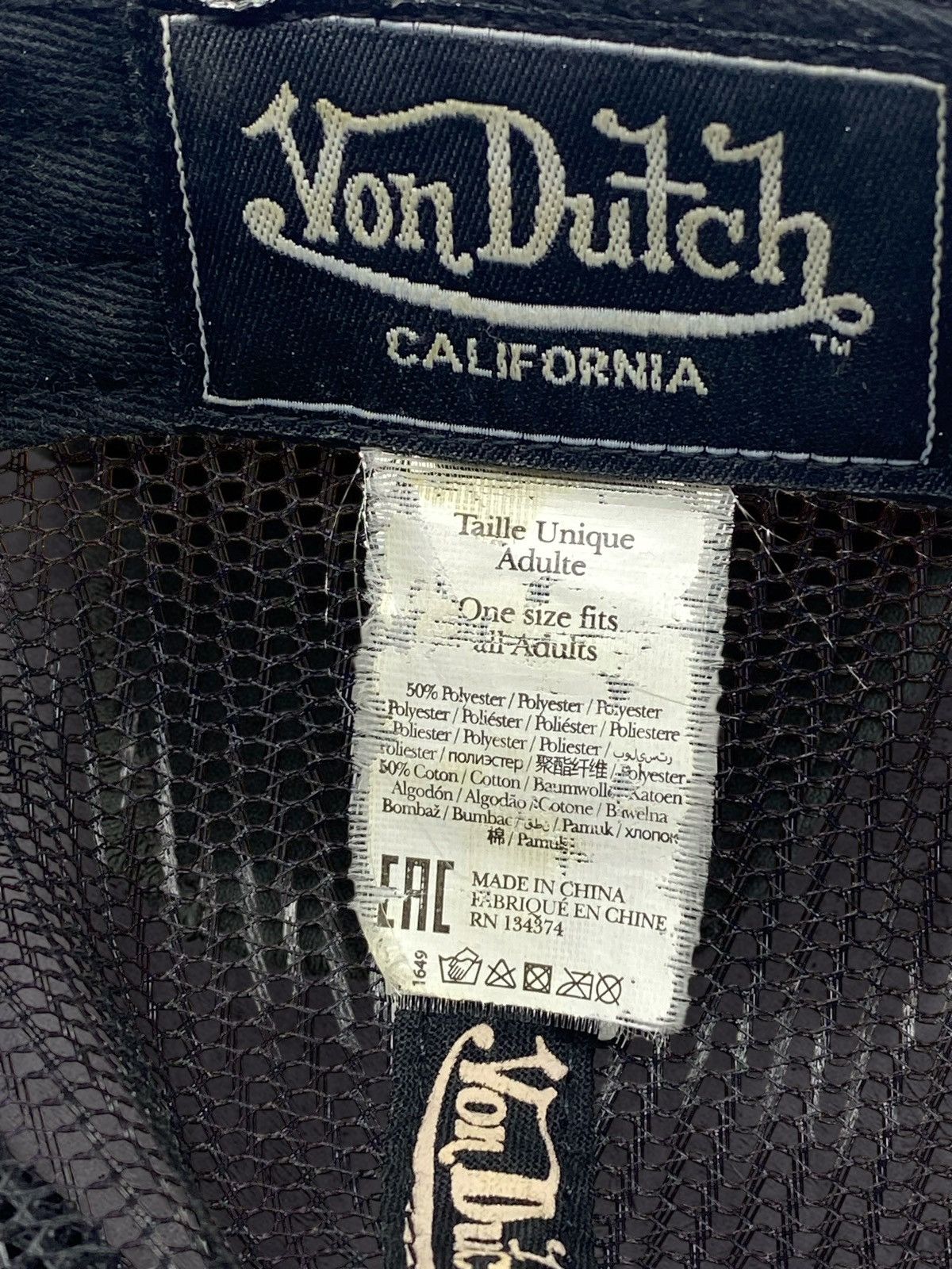 Von Dutch Von Dutch cap Y2k Trucker Hat Size ONE SIZE - 15 Thumbnail