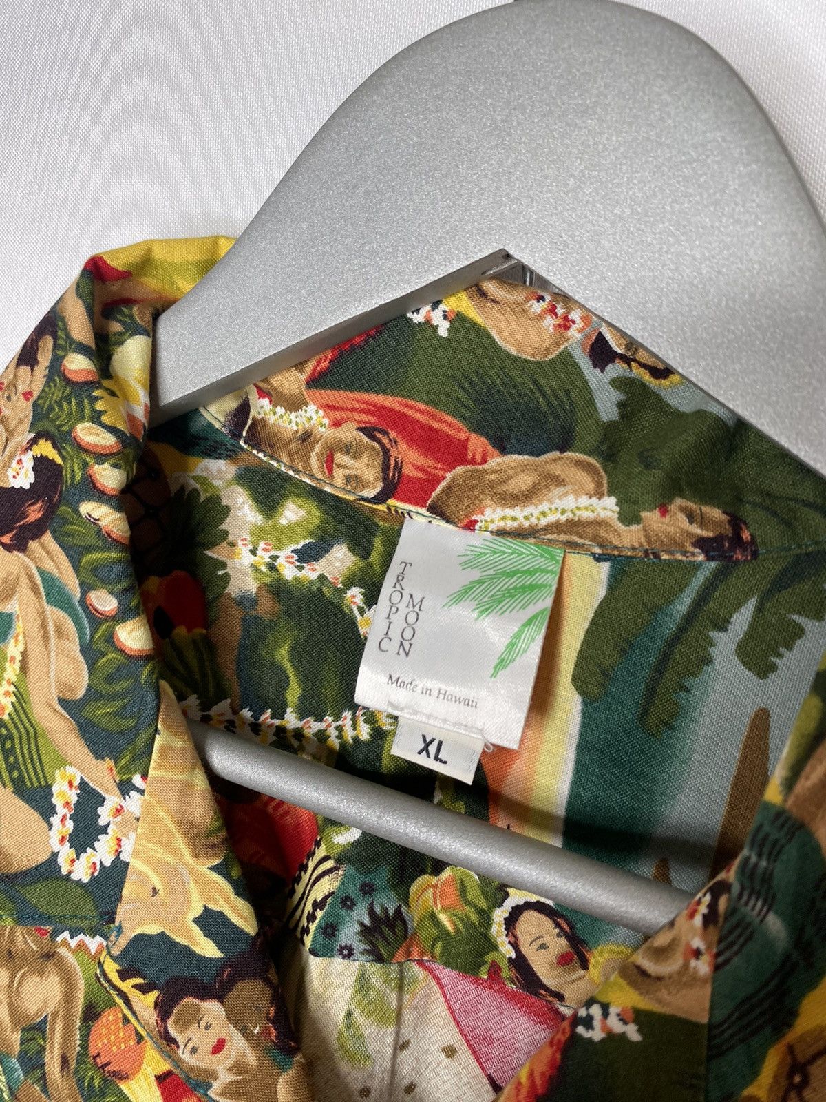 Other 🌴Men’s Vintage Art Crazy Hawaiian Shirt Overprint Designer🌴 Size US XL / EU 56 / 4 - 10 Thumbnail