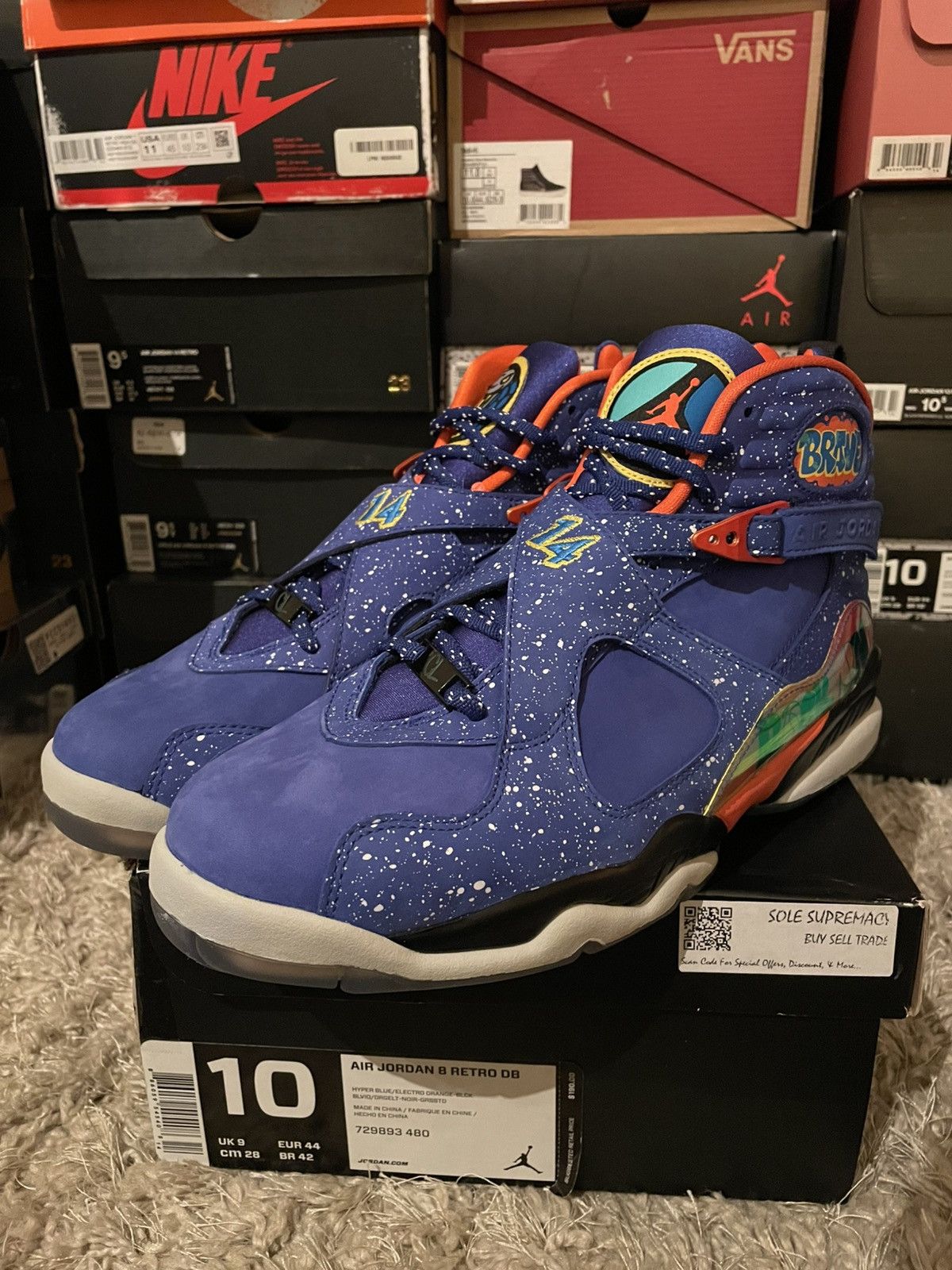 Jordan 8 Doernbecher