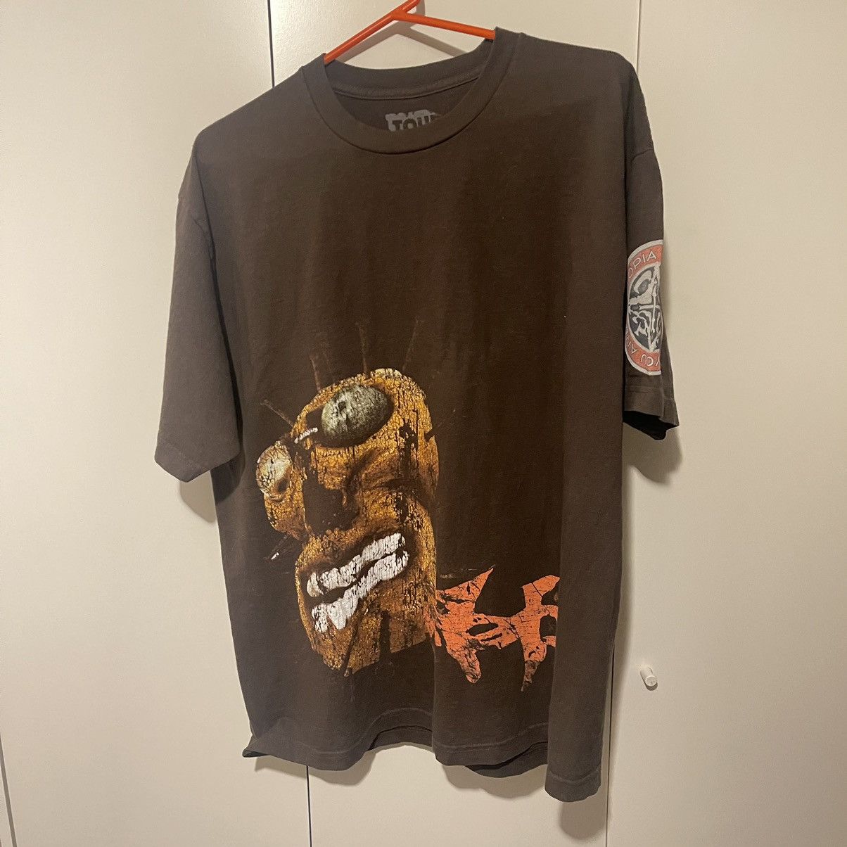 Image of Travis Scott Circus Maximus Tour Vip Exclusive Tee in Brown, Men's (Size XL)