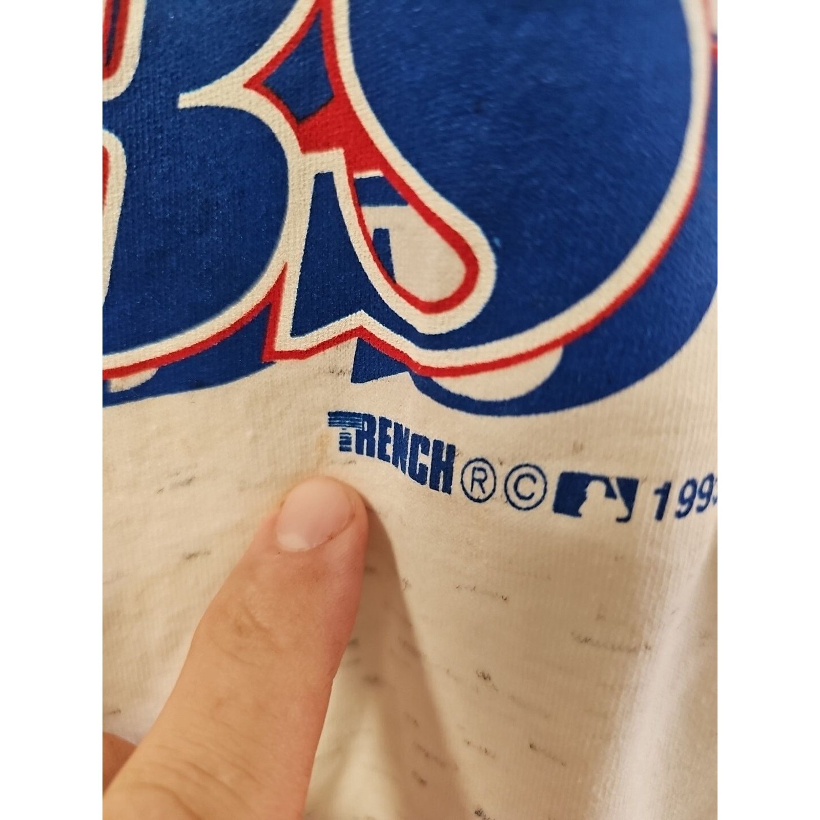 Other VTG Trench Chicago Cubs T-shirt XL USA Made Single Stitch Size US XL / EU 56 / 4 - 6 Thumbnail