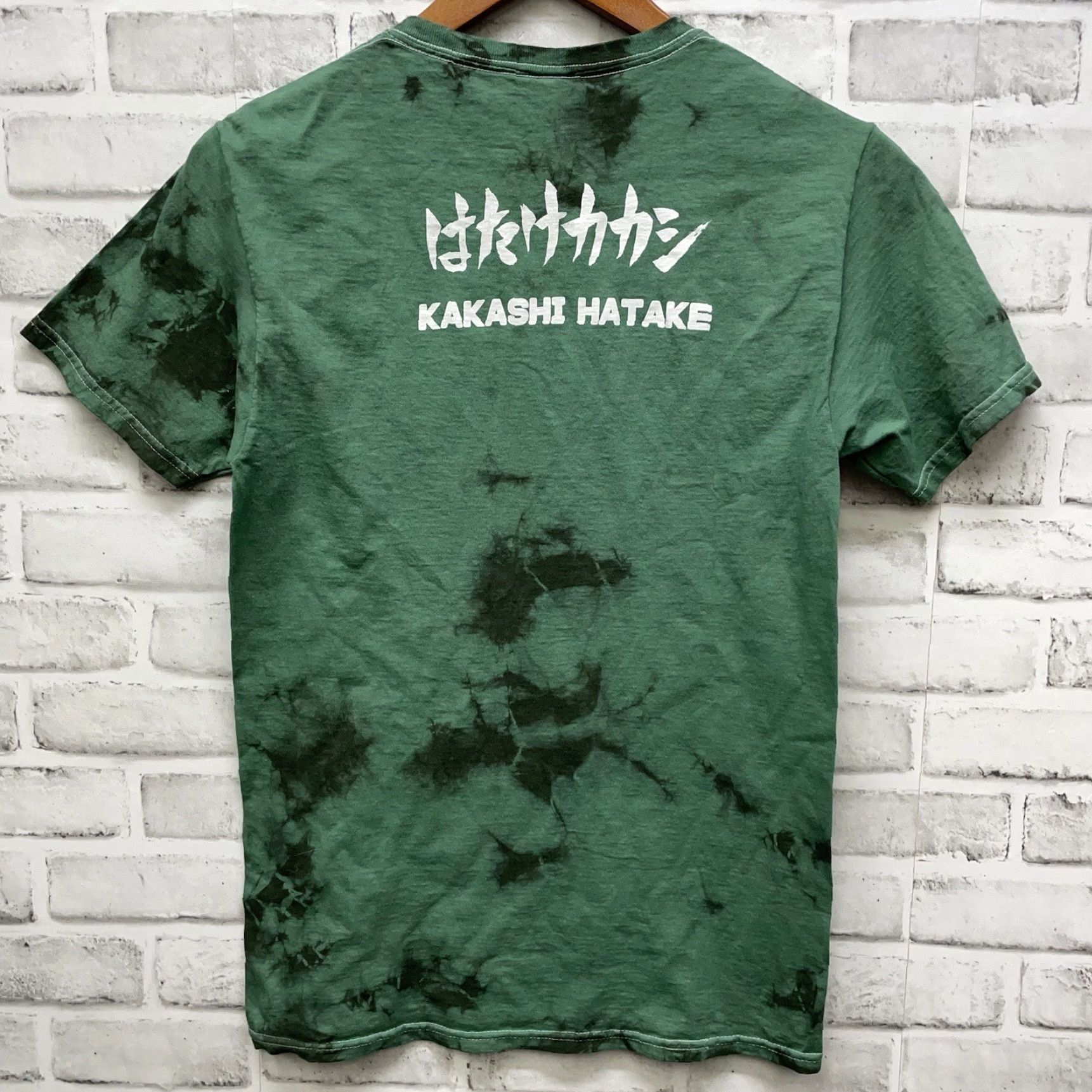 Vintage Naruto Shippuden 100% cotton green graphic Tee Mens XS Size US XS / EU 42 / 0 - 5 Thumbnail