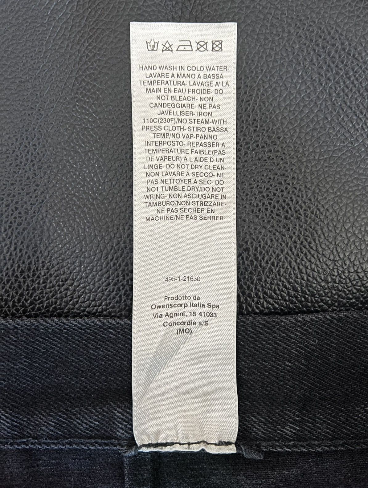 Rick Owens × Rick Owens Drkshdw Rick Owens Geth Cargo Pants LIMITED SS23 16oz Japanese Denim Size US 30 / EU 46 - 6 Thumbnail