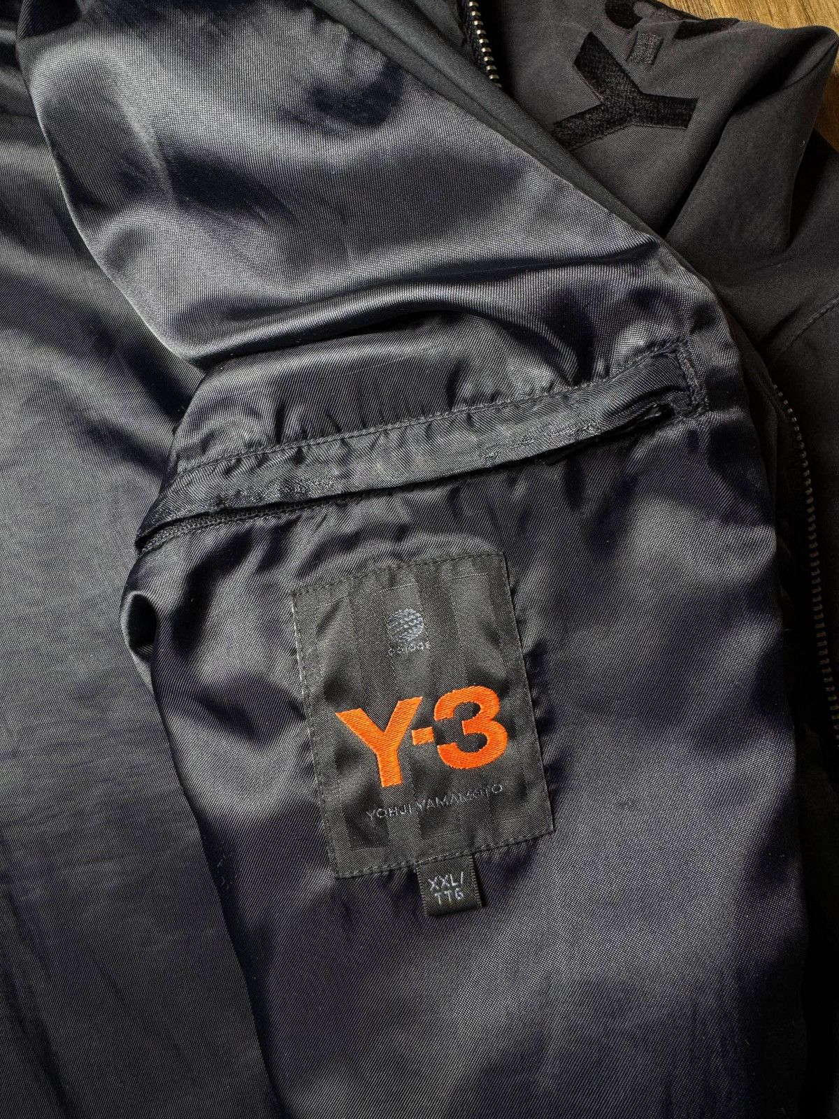 Y-3 Yohji Yamamoto Adidas Y-3 Men’s Black Jacket Streetwear Size US XXL / EU 58 / 5 - 18 Thumbnail