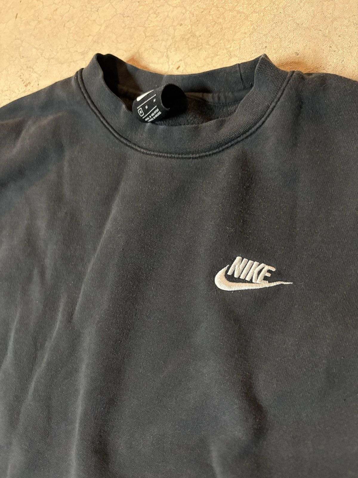 Nike Nike Crewneck Sweatshirt Black Size Medium Size US M / EU 48-50 / 2 - 2 Thumbnail