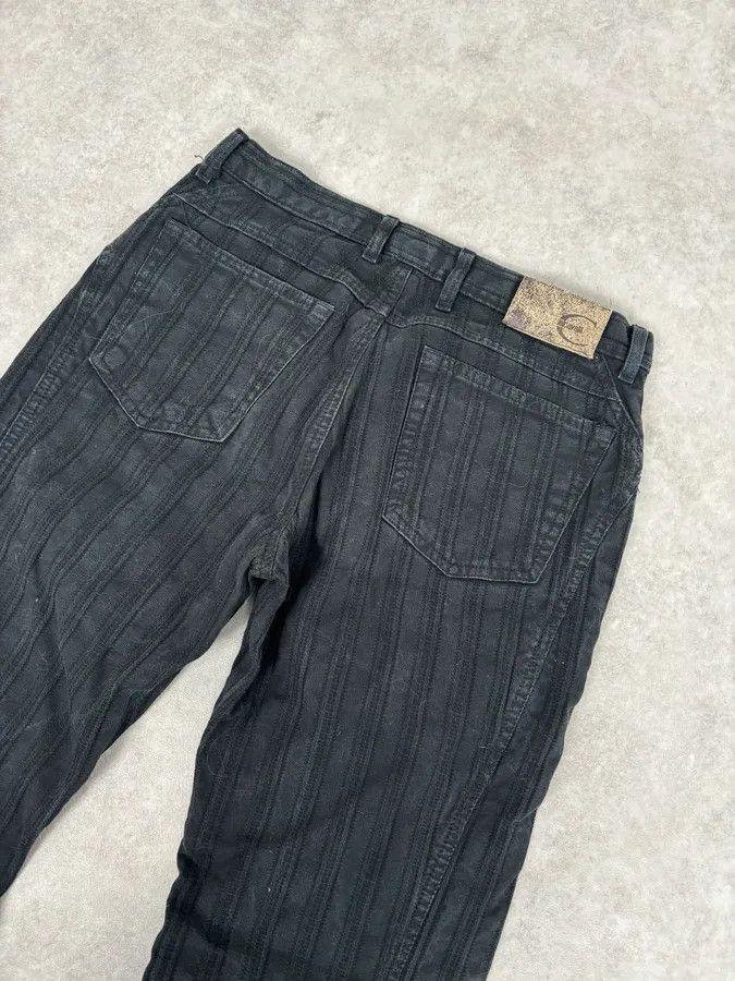 Just Cavalli 2000s Cavalli Black Bootcut Low-Rise Pants Size 26" / US 2 / IT 38 - 7 Thumbnail