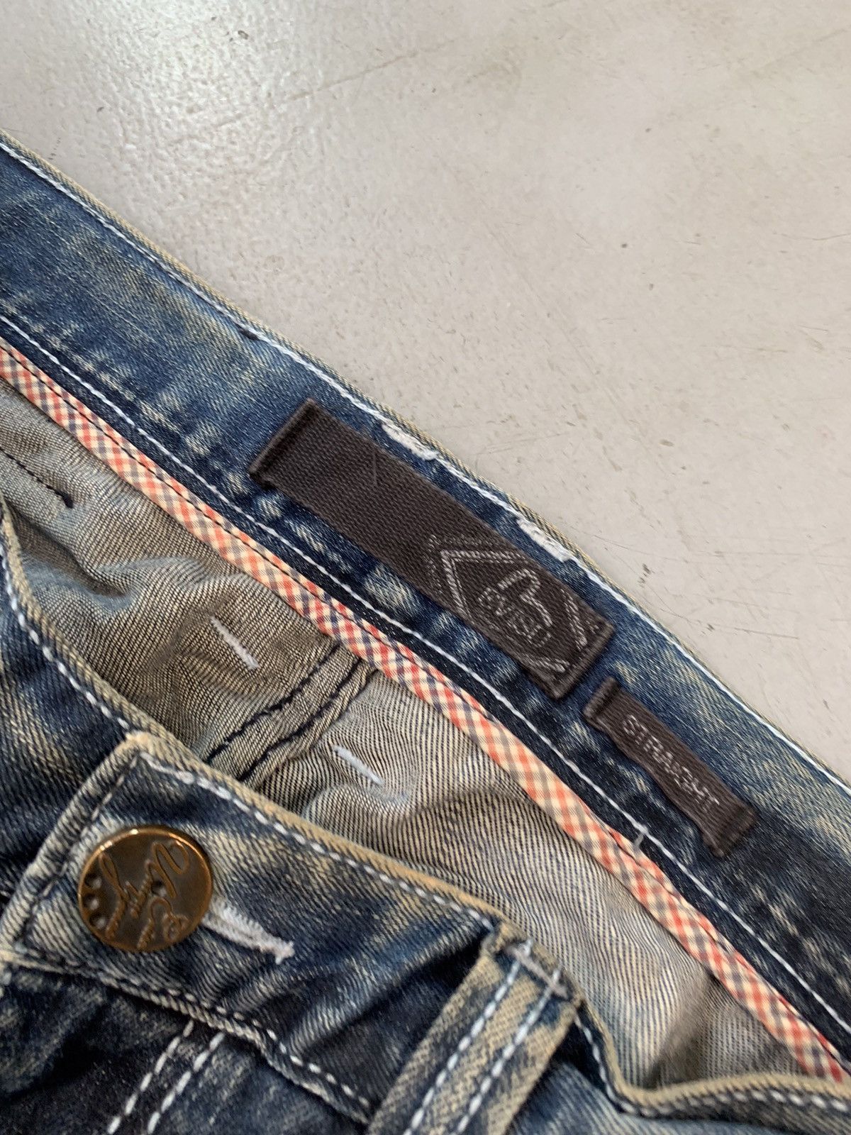 Japanese Brand Vintage Evisu inspired denim Size US 30 / EU 46 - 6 Thumbnail