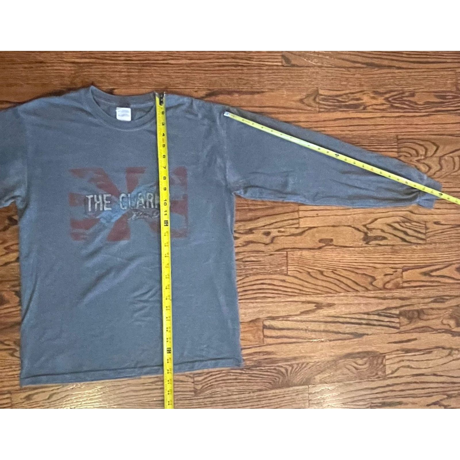 Clarks Gildan Ultra Cotton The Clarks Restless Days Long Sleeve Crew Neck Gray Shirt Men M Size US M / EU 48-50 / 2 - 5 Thumbnail