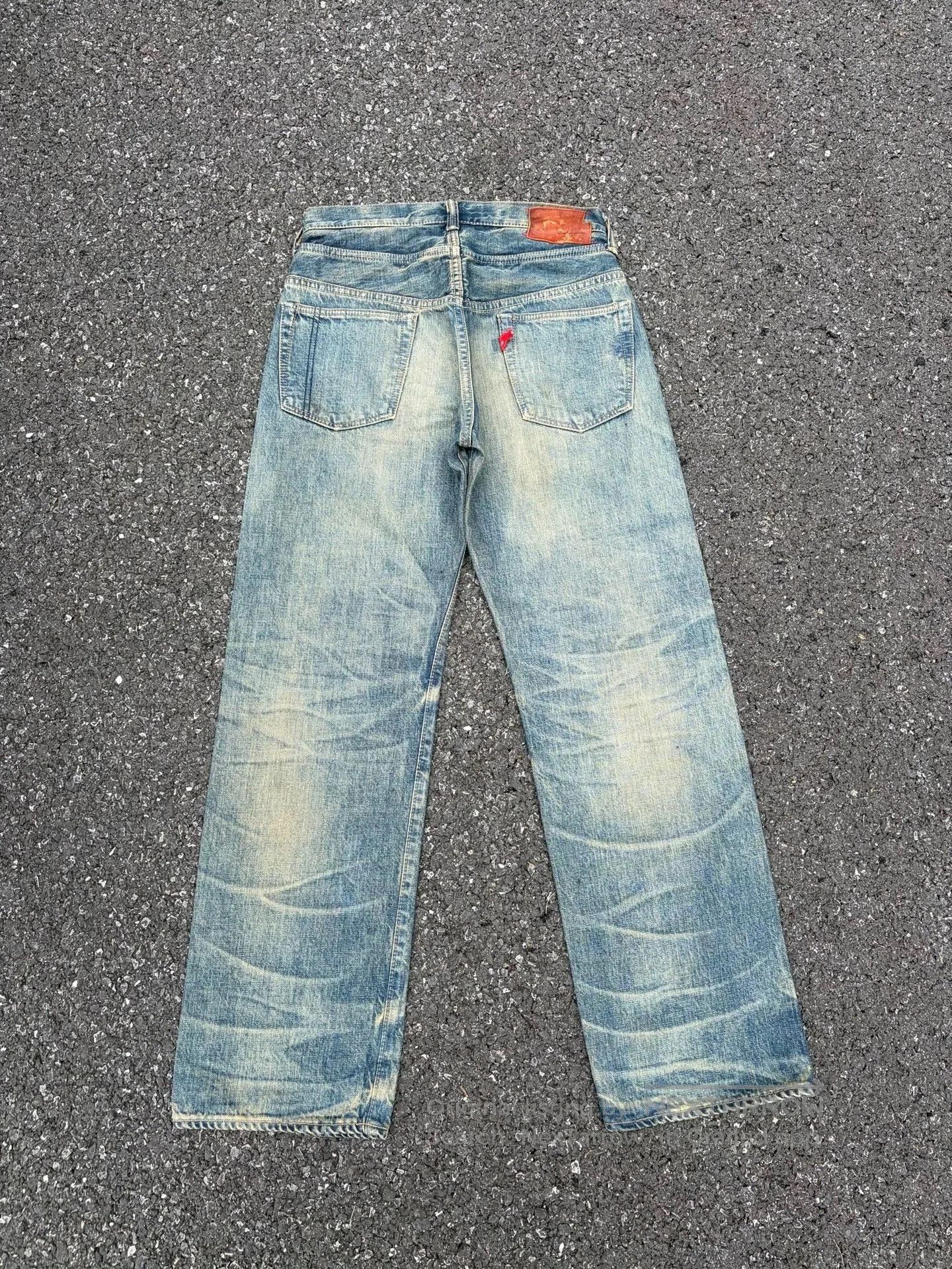 Vintage Vintage Anarchrom Washed Blue Jeans. Size US 31 - 6 Thumbnail