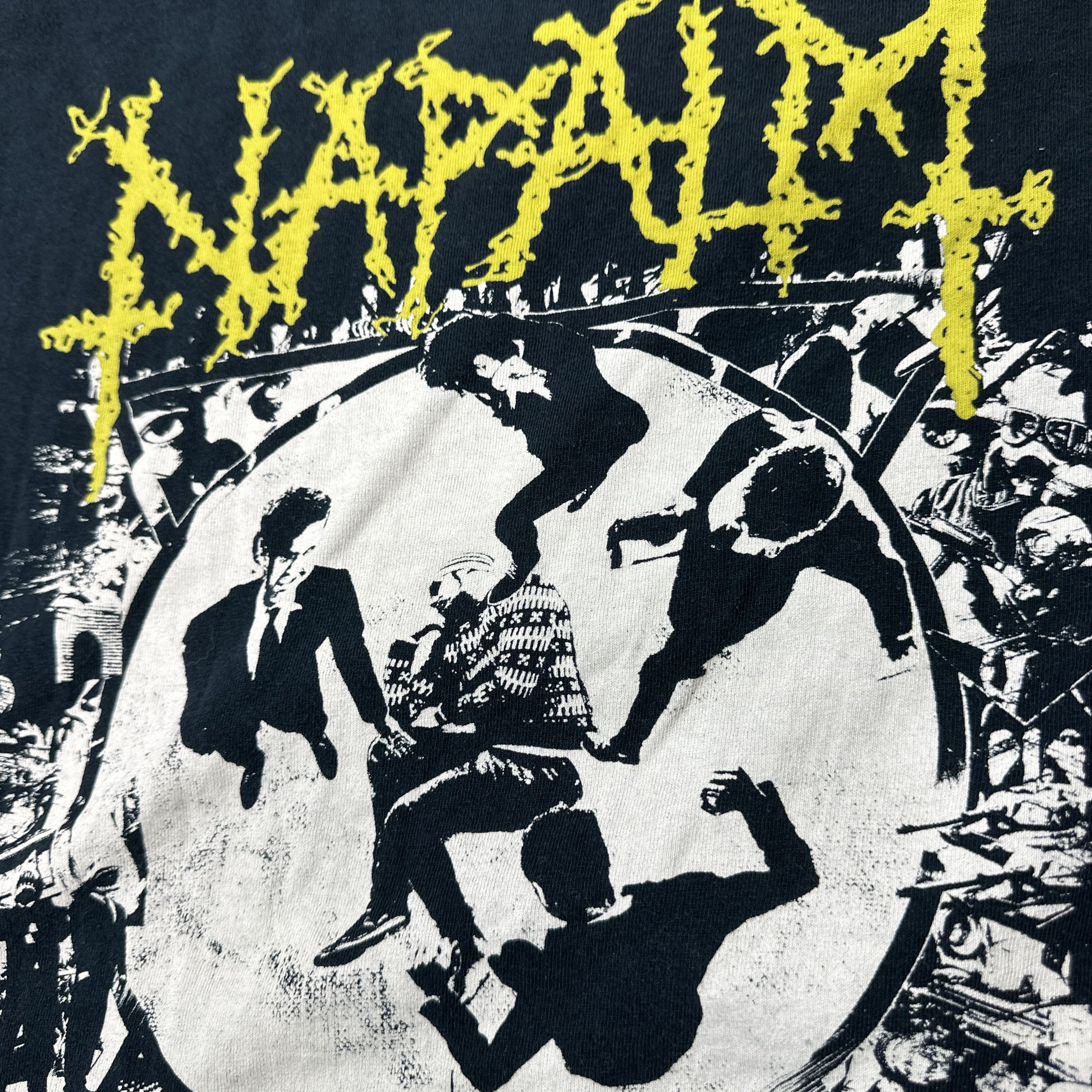 Vintage Vintage Punk Bandtee Napalm Death Oversize T-shirt 00s Size US XL / EU 56 / 4 - 3 Thumbnail