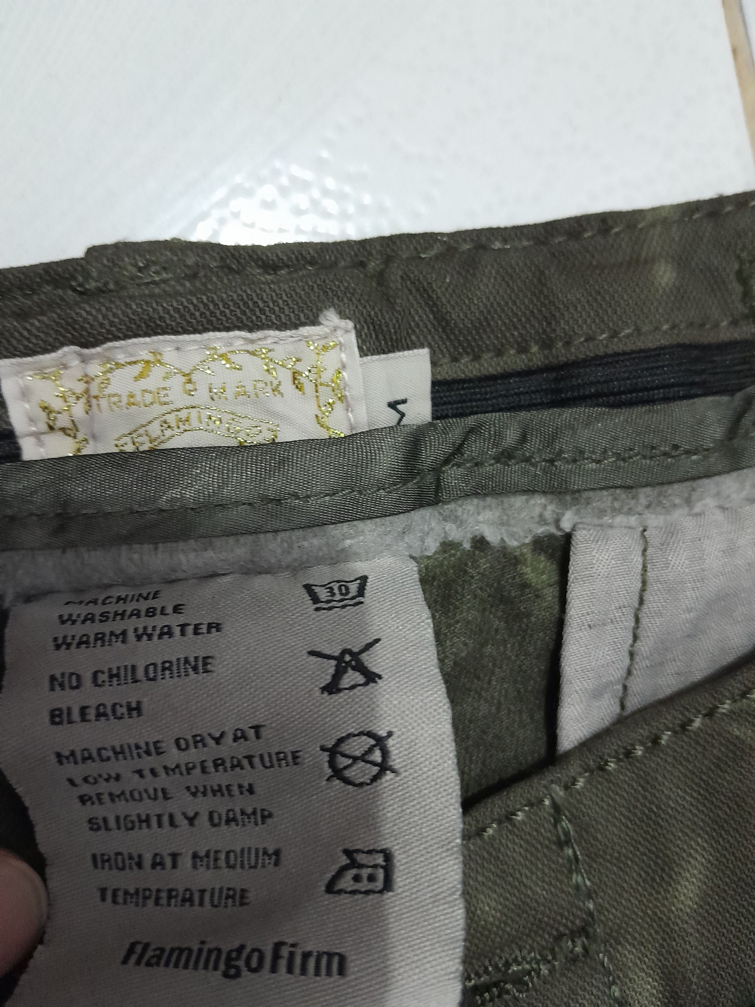 Japanese Brand ❗FINAL DROP❗FLAMINGO FIRM CARGO ACID SYLE Size US 31 - 13 Thumbnail