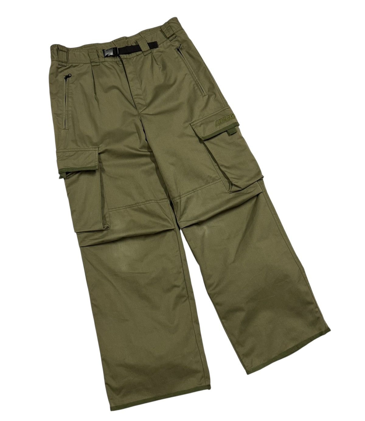 Other Vtg🔥Beipop Japana Olive Green Cargo Pants Snowboard Size US 33 - 5 Thumbnail