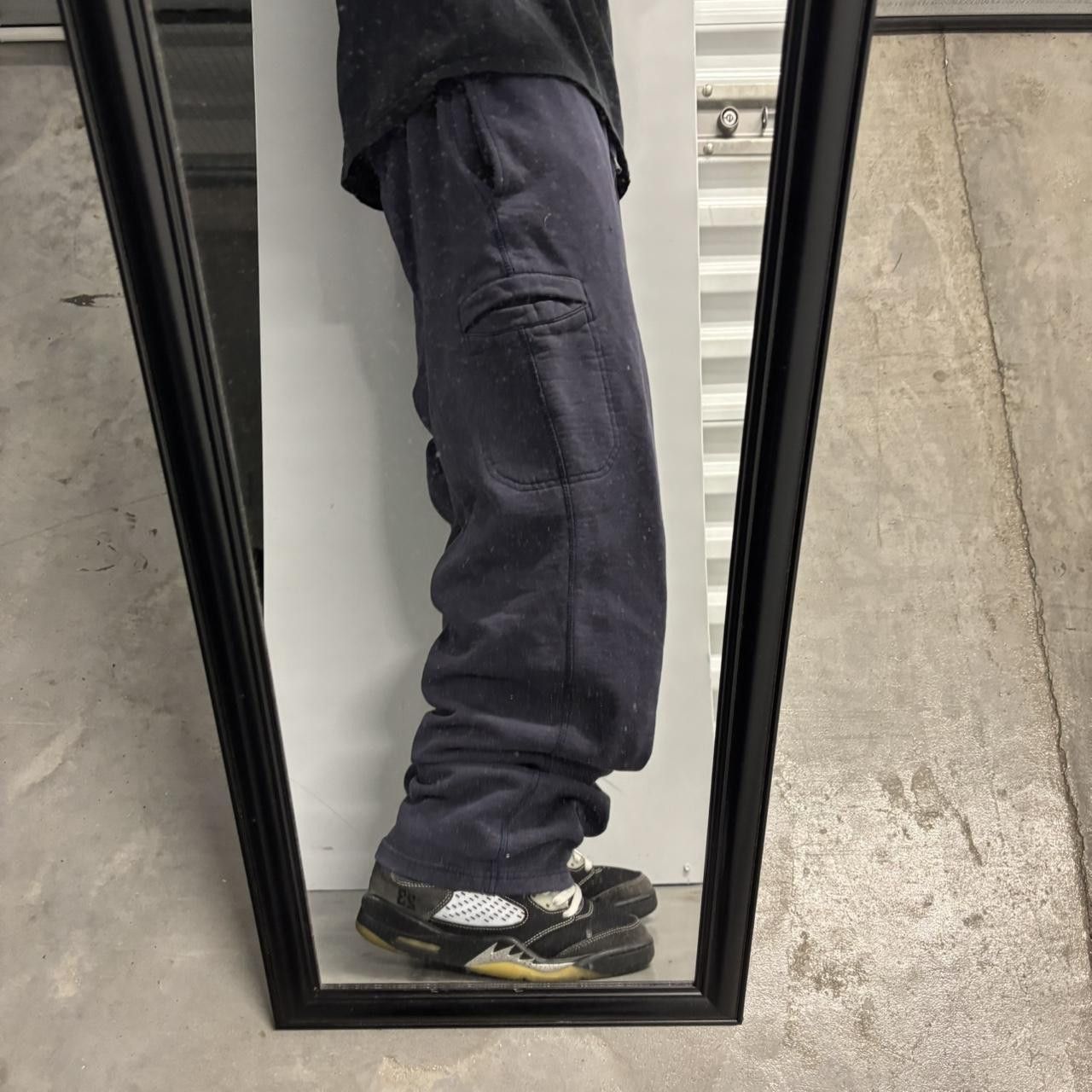 Vintage Crazy Vintage Y2K/2000s Baggy Navy Blue Skater Essential Sweatpants! Fits L Size US 34 / EU 50 - 2 Thumbnail