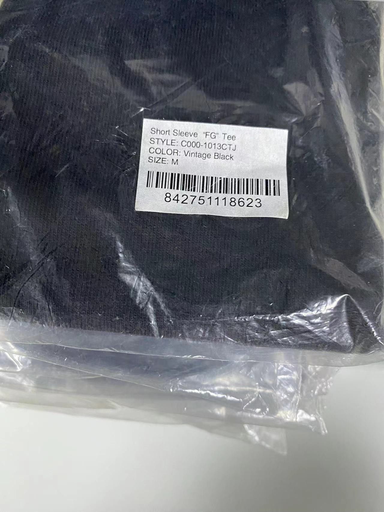 Fear of God Fear of God 6th Sixth Collection FG Tee Black T-shirt Size US M / EU 48-50 / 2 - 7 Thumbnail