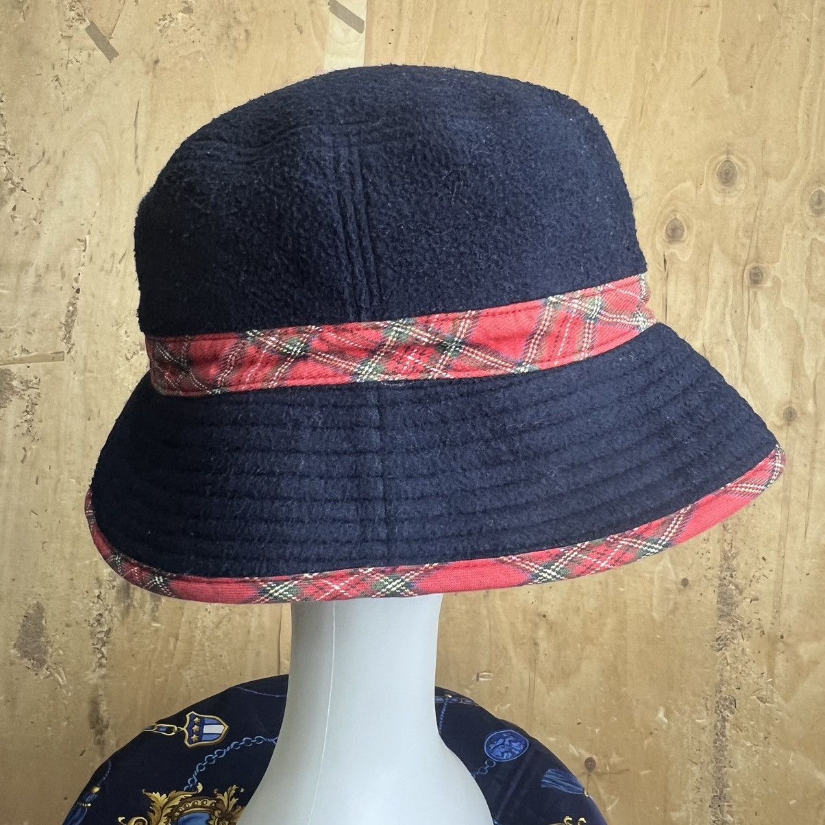 Ellesse × Vintage Hat Bucket Ellesse Fleece Size ONE SIZE - 3 Thumbnail