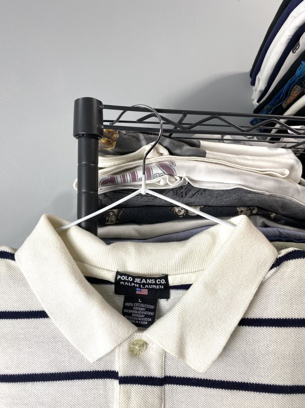 Polo Ralph Lauren Vintage Polo Ralph Lauren Sport T Shirt Y2K Hype RRL Size US L / EU 52-54 / 3 - 5 Thumbnail