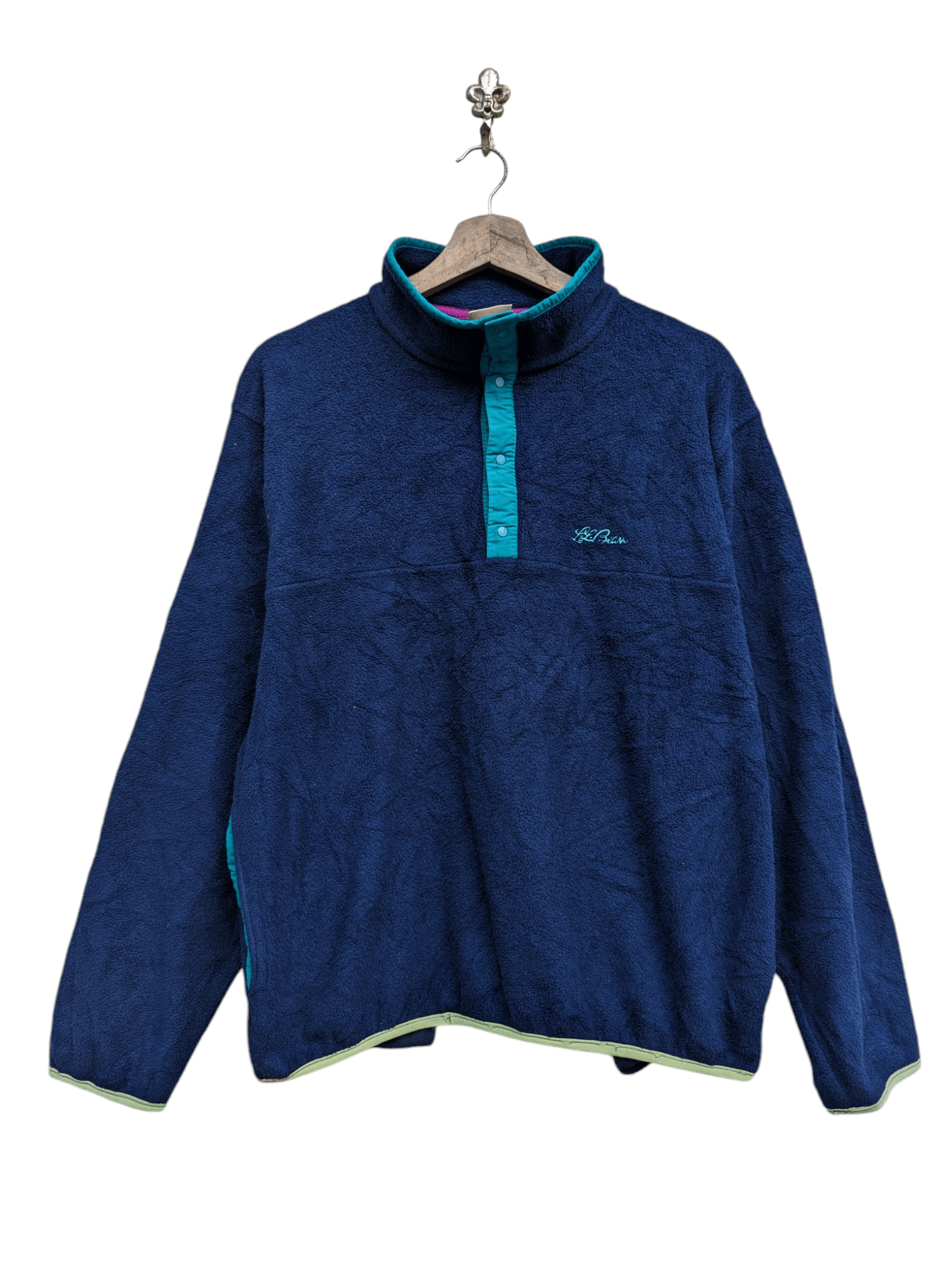 L.L. Bean L.L BEAN FLEECE HALF SNAP BUTTON Size US M / EU 48-50 / 2 - 1 Thumbnail