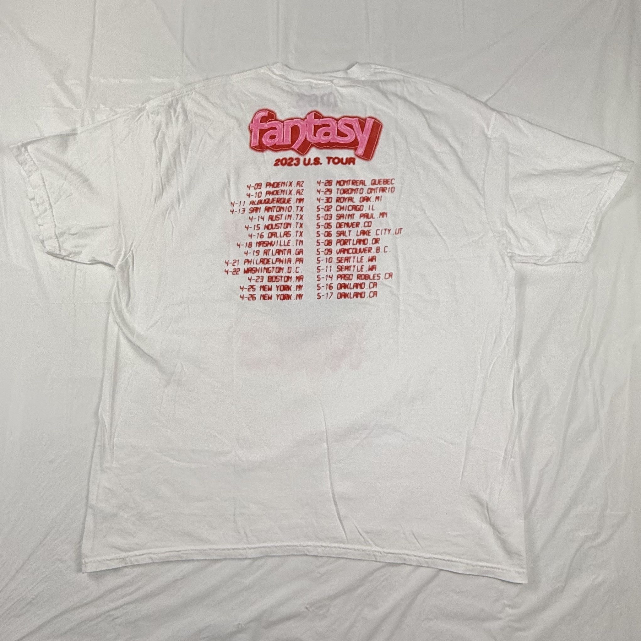 Other M83 Fantasy 2023 US Tour T-Shirt Mens XXL Graphic Band Tee Size US XXL / EU 58 / 5 - 2 Thumbnail