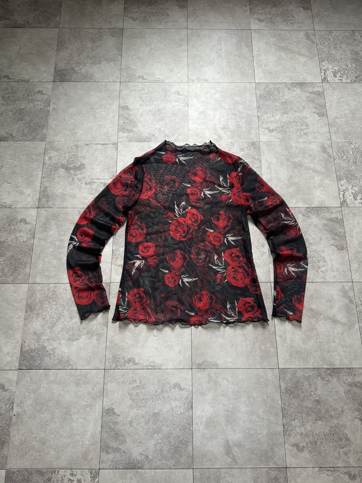 Hysteric Glamour Cute Floral Hysteric Glamour JPG Vibe Mesh Long Sleeve Size L / US 10 / IT 46 - 1 Thumbnail