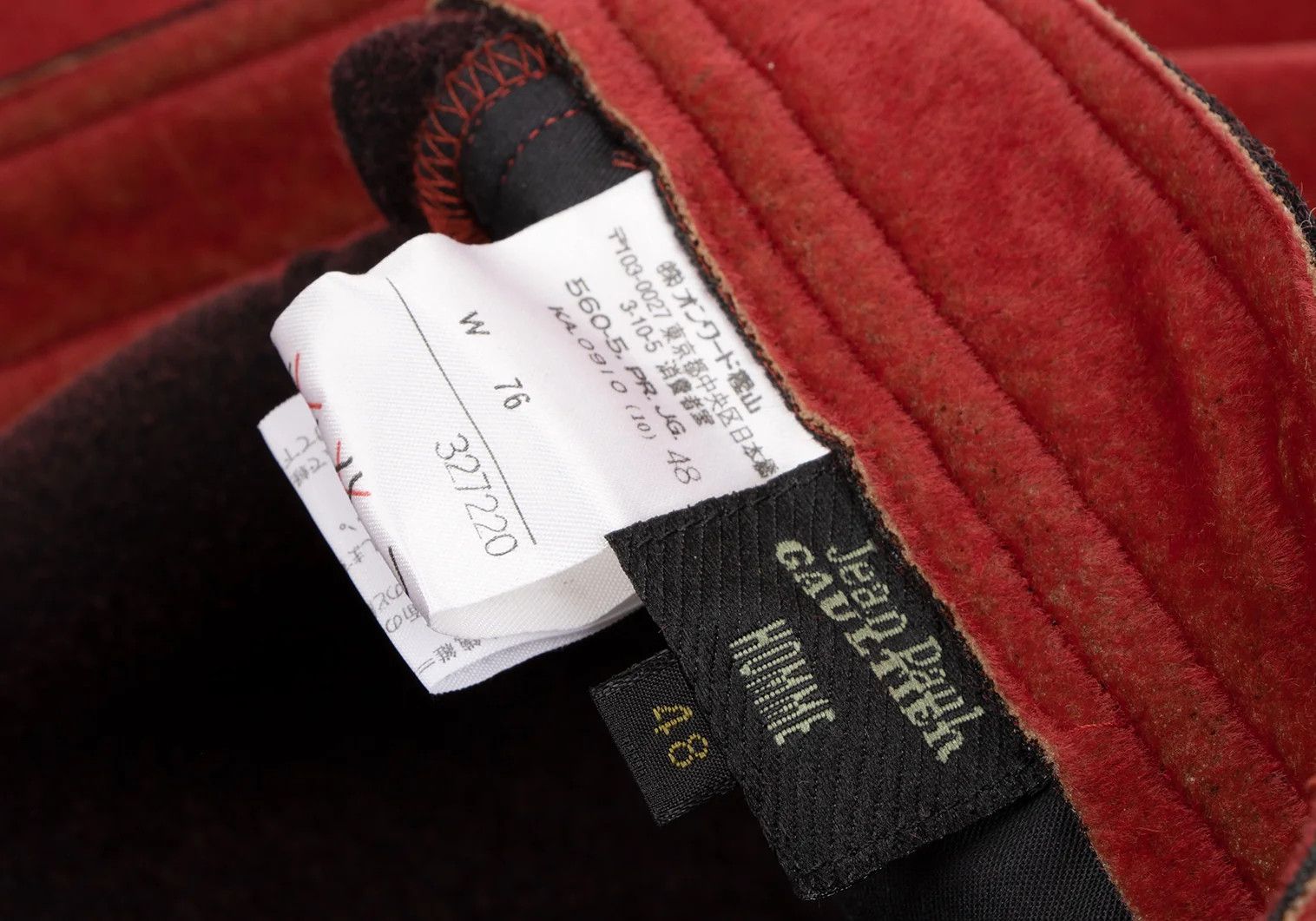 Jean Paul Gaultier Nylon Pants in Red Size 48 Size US 32 / EU 48 - 12 Thumbnail