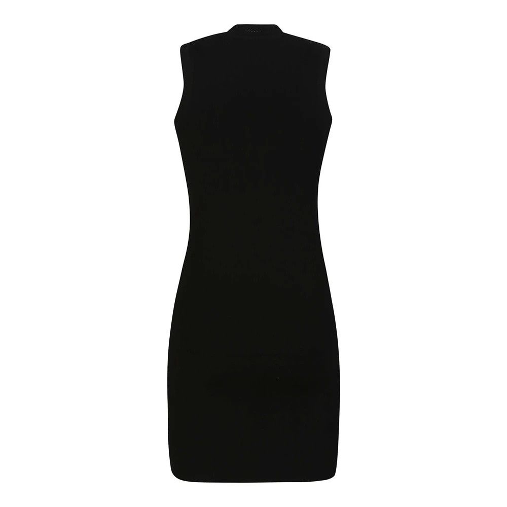 Victoria Beckham o1mle0525 VB Body Fitted Mini Dress in Black Size XL / US 12-14 / IT 48-50 - 2 Thumbnail