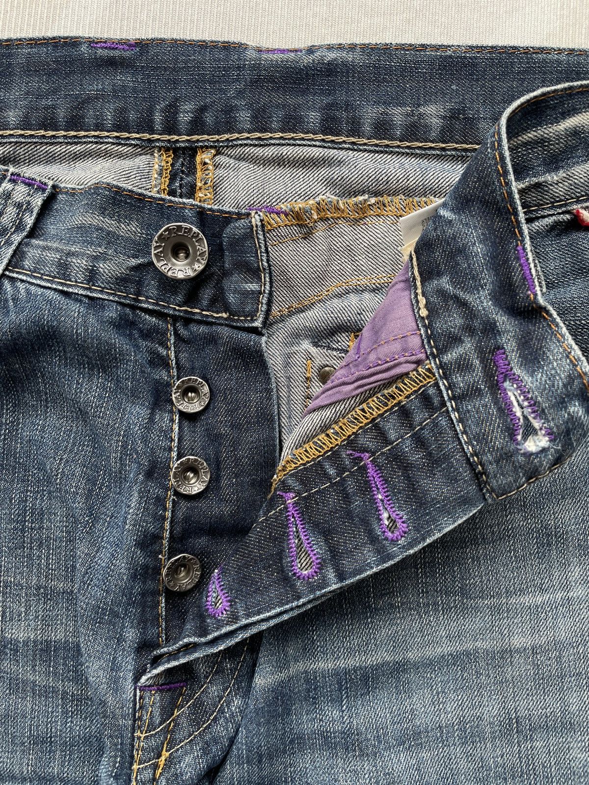 Designer × If Six Was Nine × Replay Replay Straight Denim (P109) Size US 29 - 7 Thumbnail