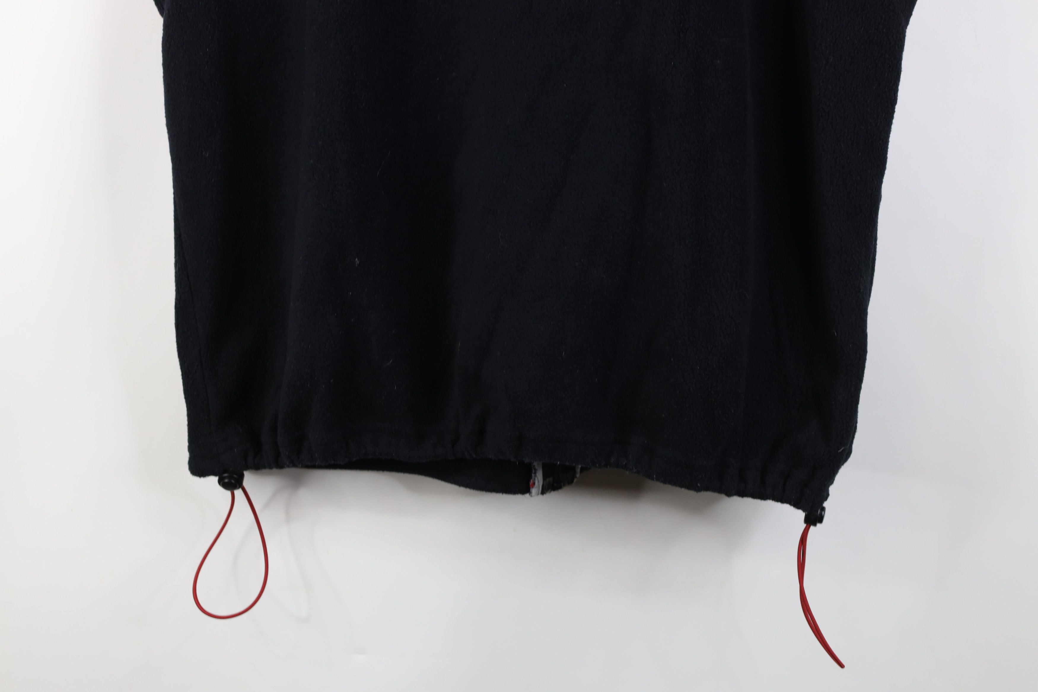 Starter Vintage 90s Starter Sleeveless Fleece Full Zip Hoodie Black Size US L / EU 52-54 / 3 - 15 Thumbnail