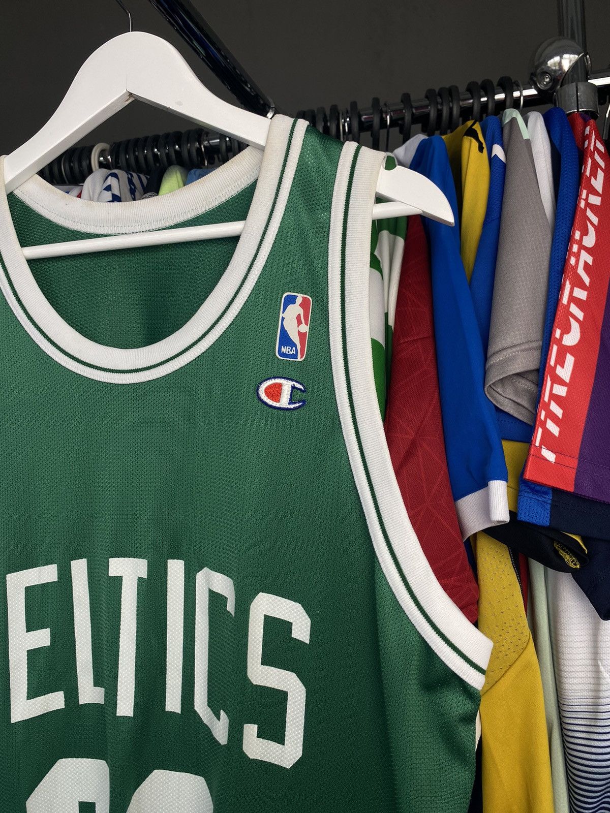 Champion Vintage 90's Authentic Champion Larry Bird Celtics Jersey Size US L / EU 52-54 / 3 - 4 Thumbnail