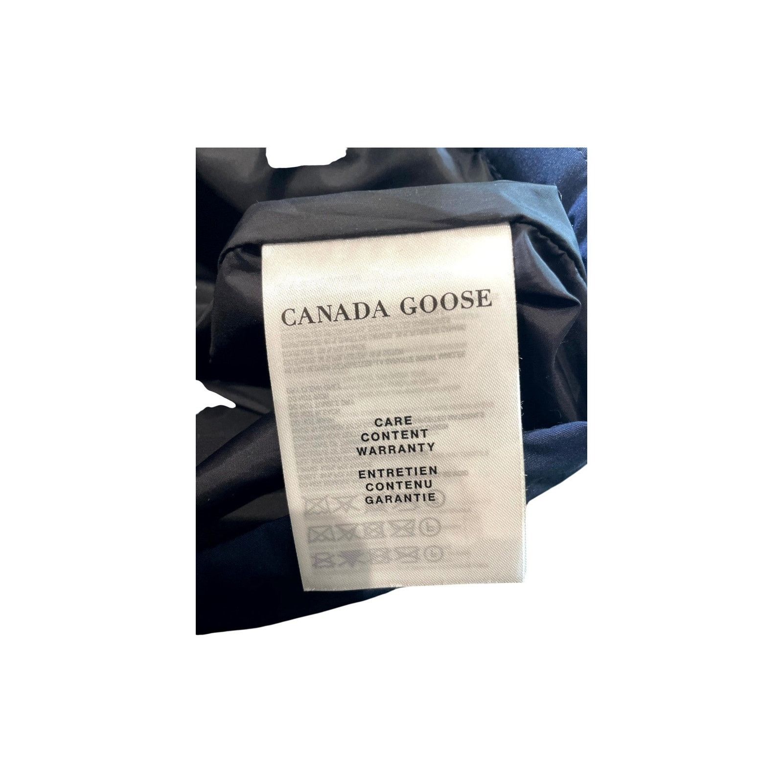 Canada Goose Canada Goose Logo Navy, Red Puffer Vest Size US XS / EU 42 / 0 - 6 Thumbnail