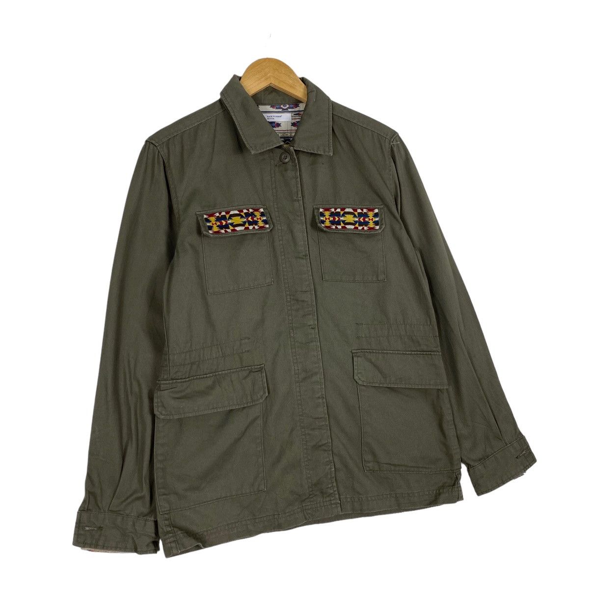 Japanese Brand M65 Back Number Navajo military style siries button jacket Size US M / EU 48-50 / 2 - 3 Thumbnail