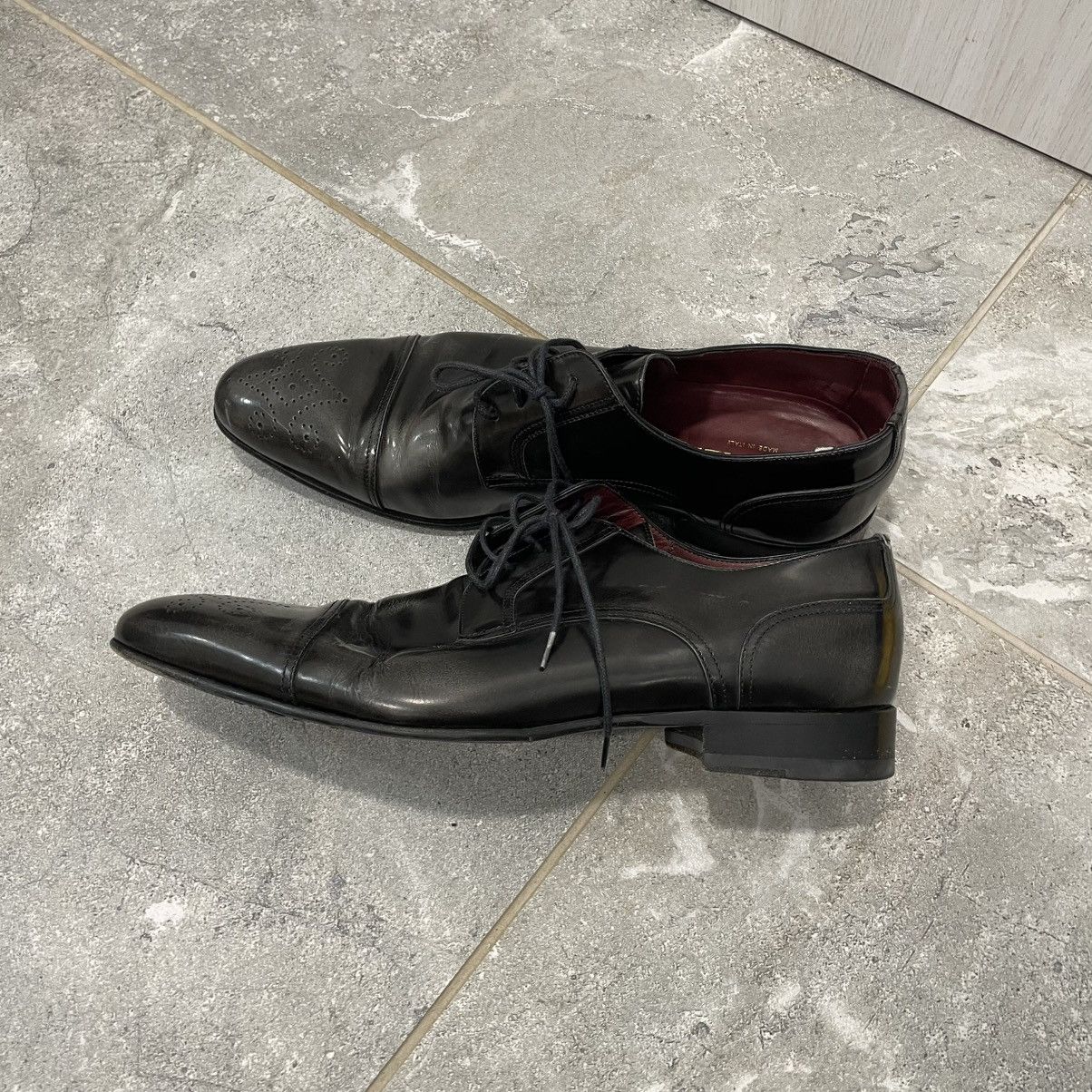 Canali Black shoes toe Boots Canali old money loafers western navaj Size US 10.5 / EU 43-44 - 1 Thumbnail