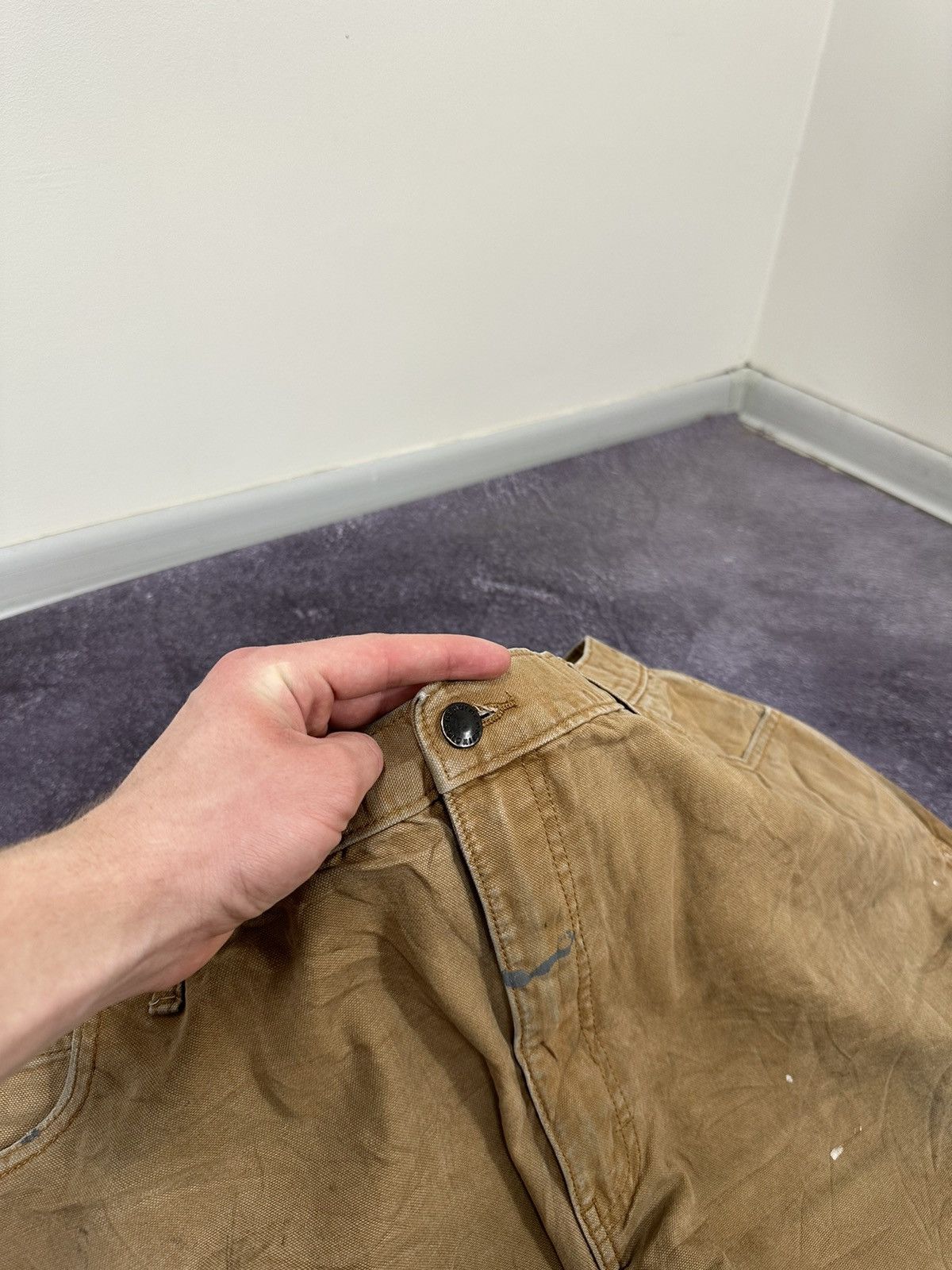 Dickies Vintage Dickies Distressed Carpenter Baggy Cargo Work Pants Size US 40 / EU 56 - 16 Thumbnail
