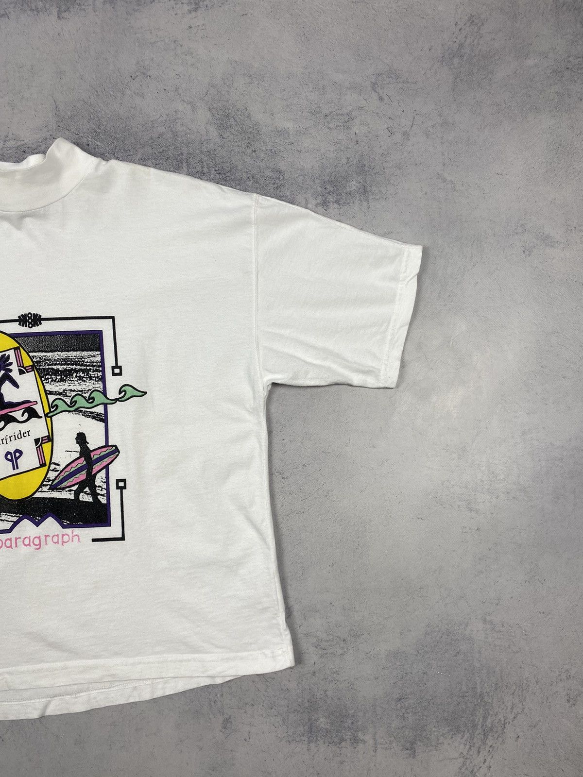 Other Vintage 90s Paragraph Surfrider T Shirt Size L / US 10 / IT 46 - 4 Thumbnail